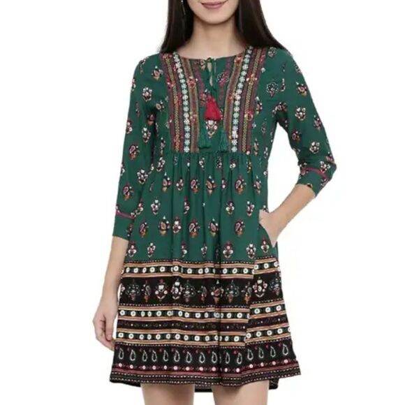 Chumbak Women's Mini Dress - Picture 1 of 6